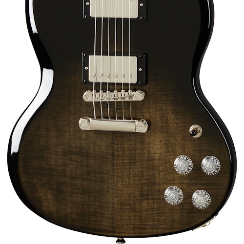 Epiphone SG Modern Figured Elektro Gitar (Trans Black Fade) 4