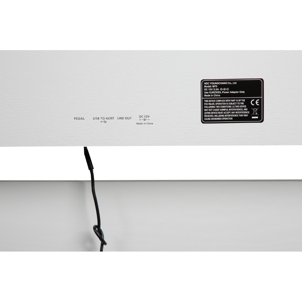 Kurzweil M70WH Dijital Piyano (Beyaz) 5