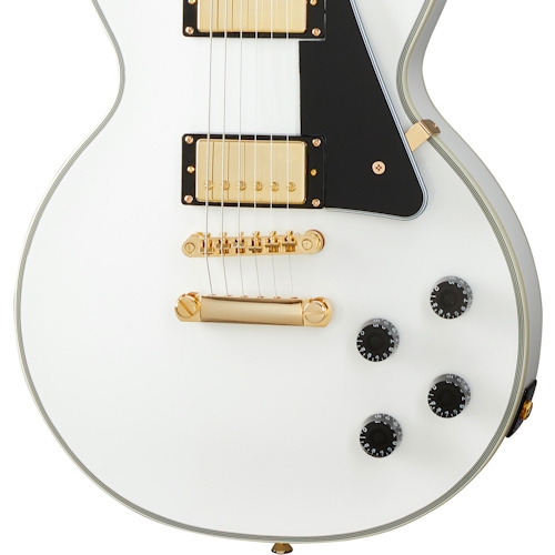 Epiphone EILCAWGH1 Les Paul Custom Elektro Gitar (Alpine White) 4
