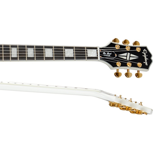 Epiphone EILCAWGH1 Les Paul Custom Elektro Gitar (Alpine White) 5