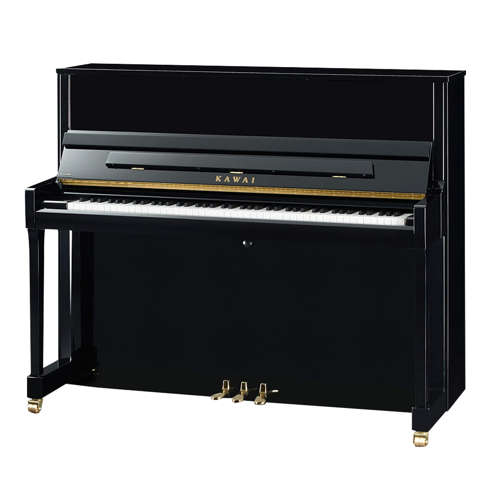 KAWAI K-300 M/PEP Parlak Siyah 122 CM Duvar Piyanosu 1