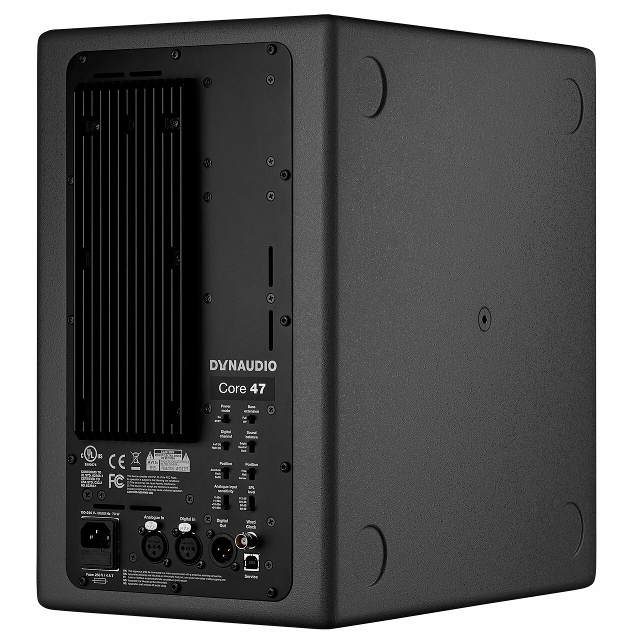 Dynaudio CORE47SET 7 Aktif Stüdyo Monitörü (Siyah) 2