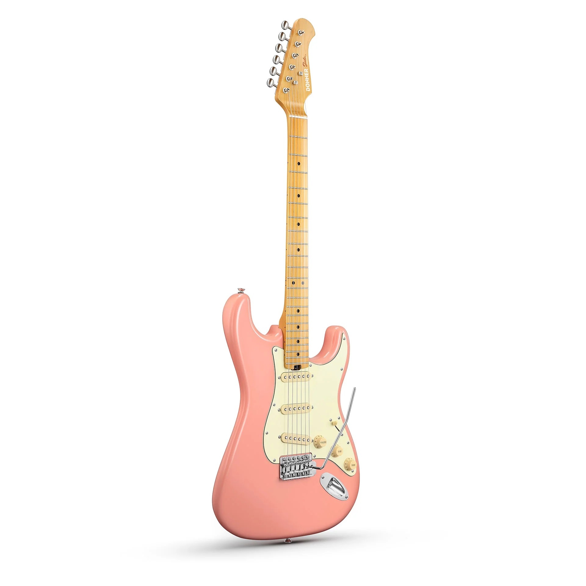 Donner DST-600 Elektro Gitar (Shell Pink) 2