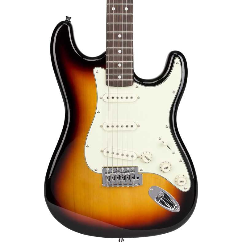 SX SST62 3TS Stratocaster Elektro Gitar 4