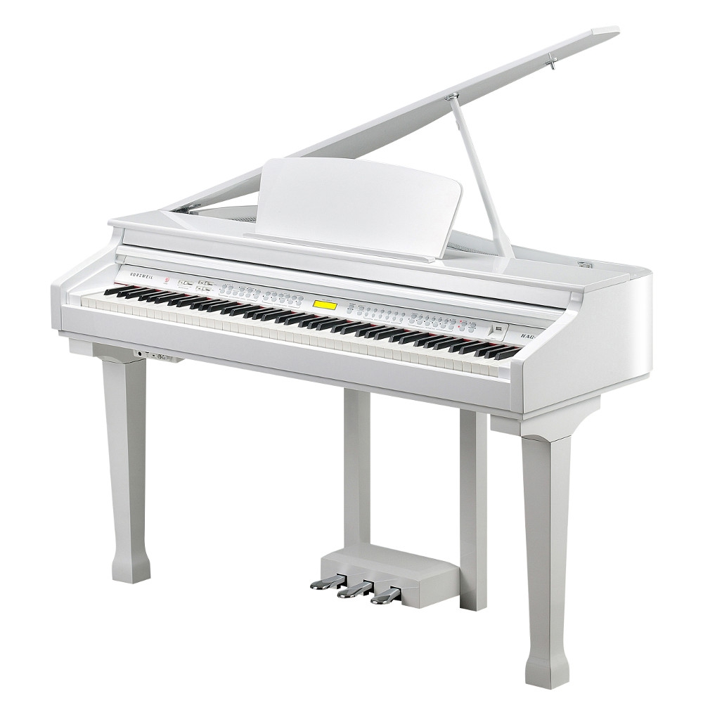 Kurzweil KAG100WHP Dijital Kuyruklu Piyano (Parlak Beyaz) 2