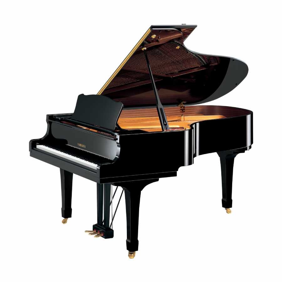 Yamaha C5X Akustik Kuyruklu Piyano (Parlak Siyah) 2