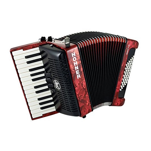 Hohner Bravo II 48 Akordiyon (Kırmızı) 2
