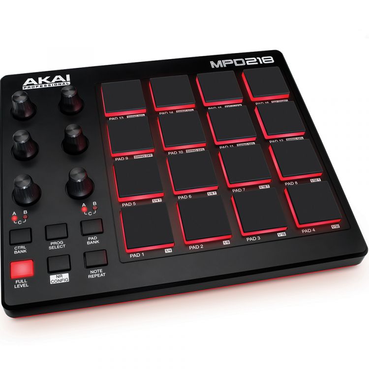 AKAI MPD218 USB Drum Pad Kontrol Cihazı 2