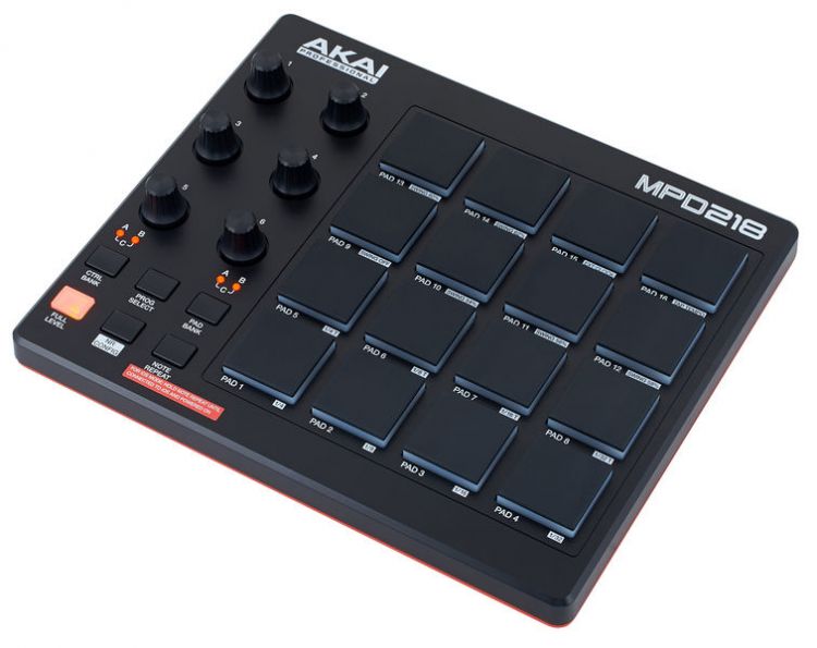 AKAI MPD218 USB Drum Pad Kontrol Cihazı 3