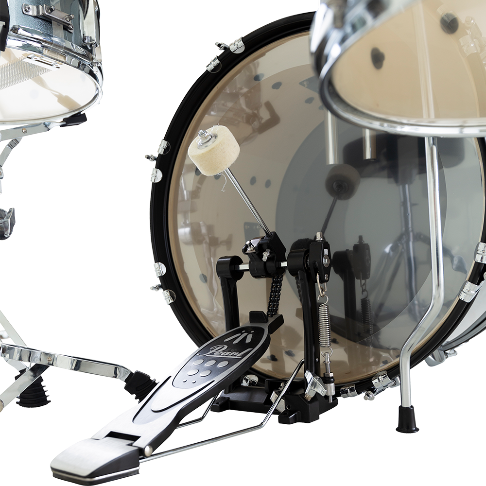 PEARL RS505C/C706 - Roadshow Charcoal Metallic 5 Parça (20B/10T/12T/14F/14S) Aksamlı & Zilli Akustik Davul Seti 6