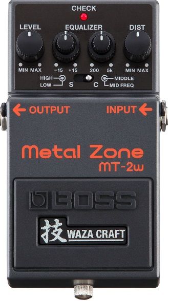 BOSS MT-2W Waza Metal Zone Distortion Pedalı 1
