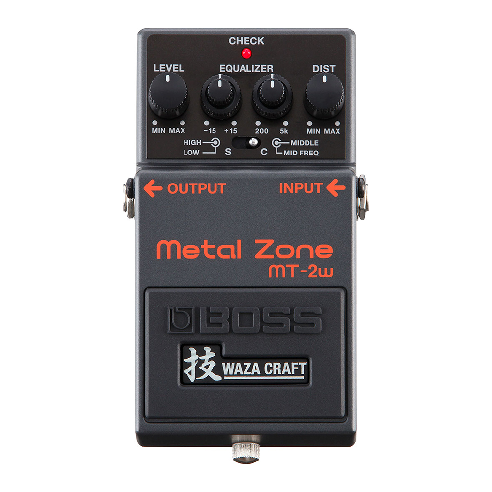 BOSS MT-2W Waza Metal Zone Distortion Pedalı 4