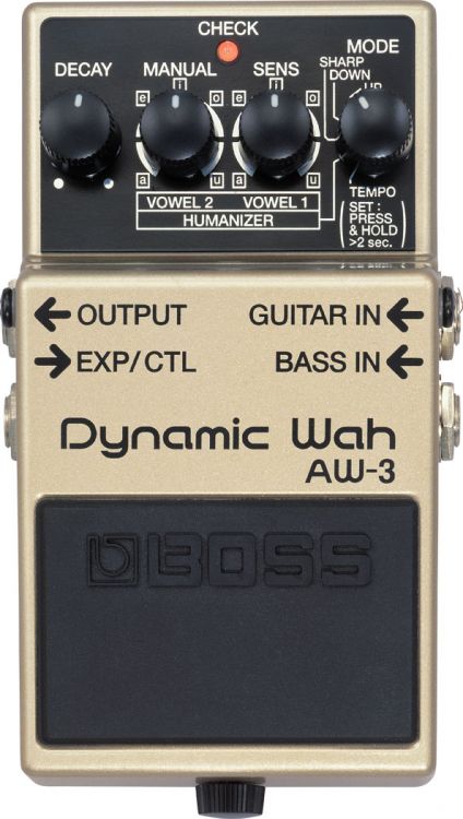 Boss AW-3 Dynamic Wah Compact Pedal 1
