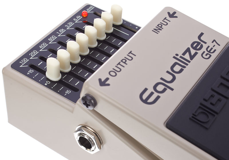 BOSS GE-7 7-BAND EQ Grafik Ekolayzer Pedalı 2
