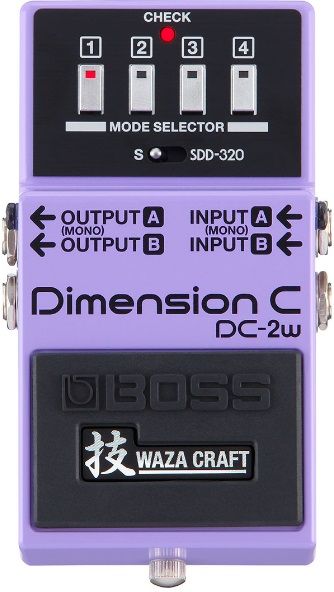 BOSS DC-2W Waza Craft Dimension C Chorus Pedalı 1