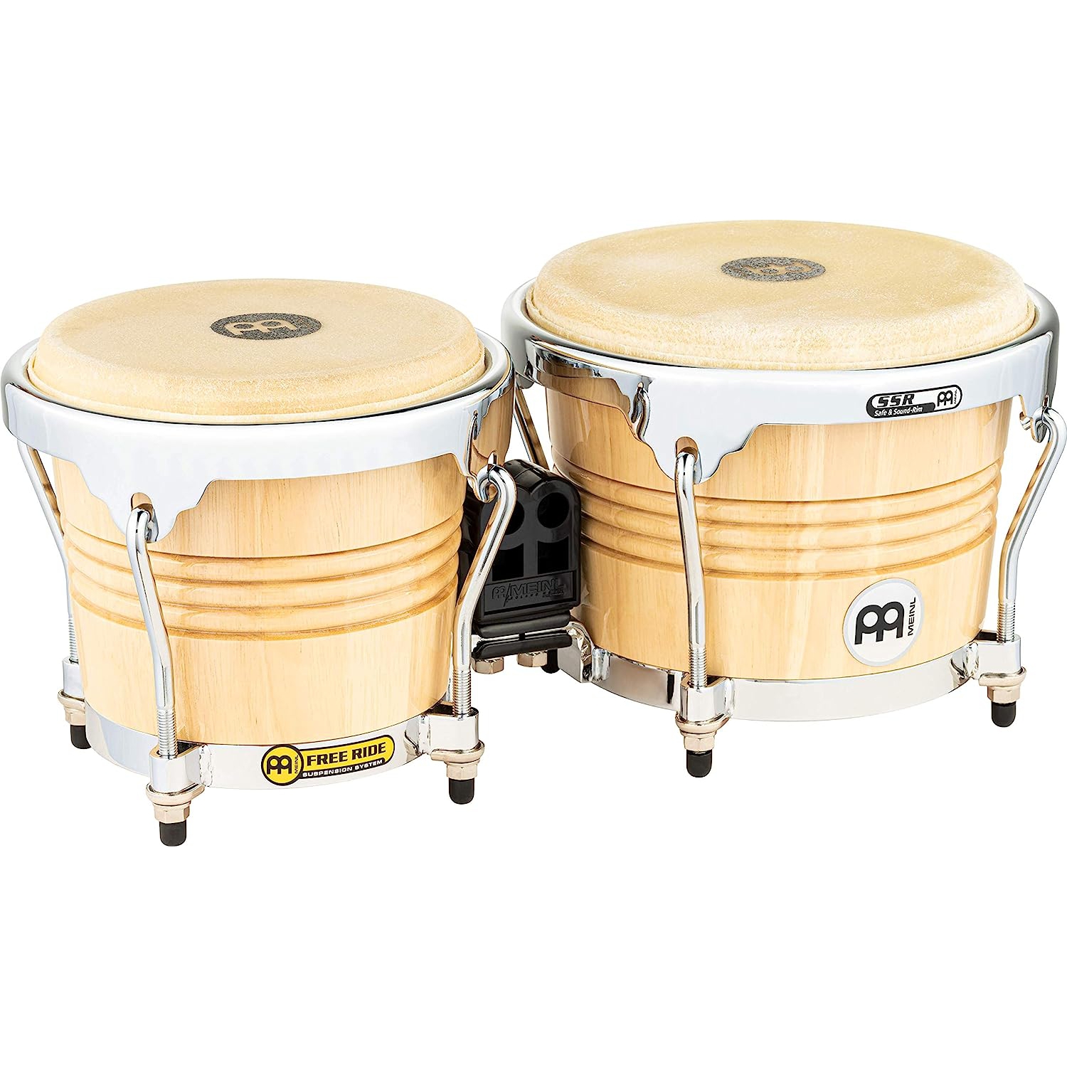 Meinl FWB200NT 6.75''/ 8'' Bongo Set (Natural) 1